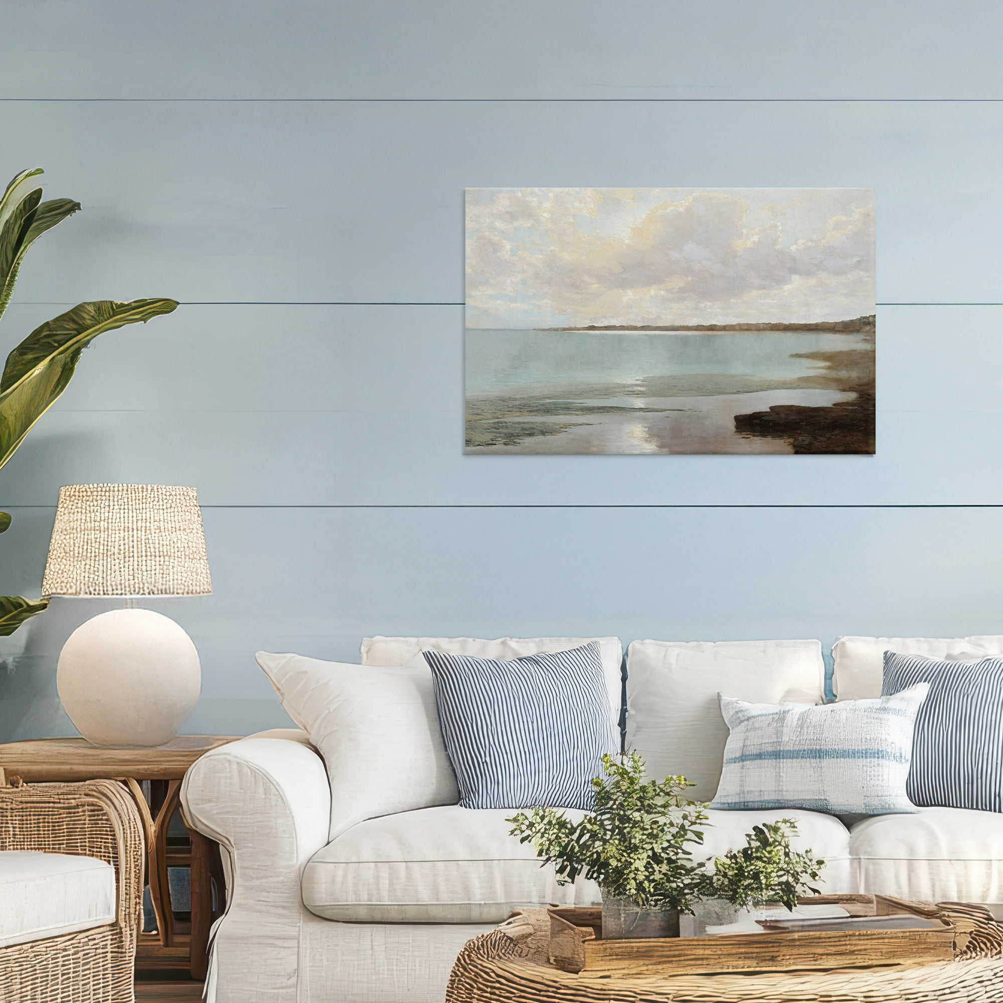 Stupell Industries At The Shore Horizon Canvas Wall Art, design by Christy McKee