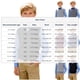 thumbnail image 2 of Camiseta sin mangas con cuello en V para niños y niñas, temporada, color liso, cuello en V, suéter de punto, top de poliéster para niña, 2 of 7