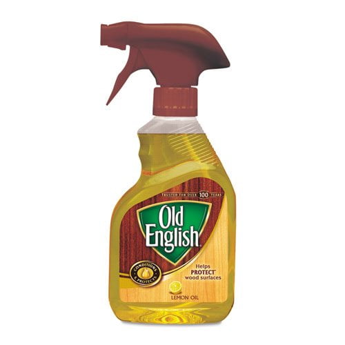 OLD ENGLISH Furniture Polish, Lemon Oil, 12oz, Spray Bottle Walmart