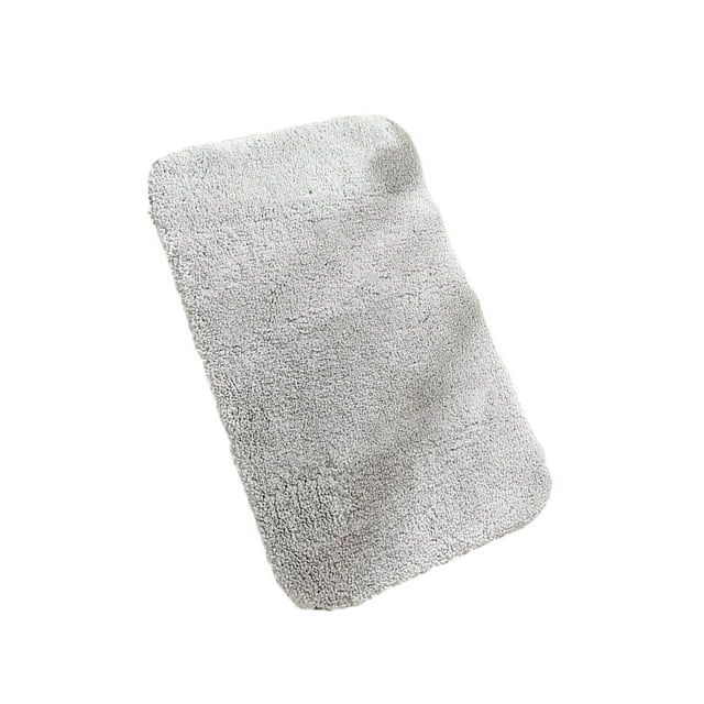 fastboy Polyester Bathroom Door Mat Anti-slip And Easy To Clean Practical And Stylish For Entryway Wide light grey 40x60cm