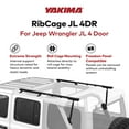 thumbnail image 4 of Yakima RibCage JL 4DR Custom Rooftop Track System w/48" HD Track Sections, 4 of 9