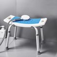 thumbnail image 2 of Bathroom Bath Chair Shower Stool Cushion Paste Anti-slip Warm Eva Blue Bath Tub Shower, 2 of 5