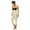 White, variant on SFBHM2 Recovery Mid-Calf Length Zipperless Girdle Step 2 - Post Surgical Support with High Back - Large - Black