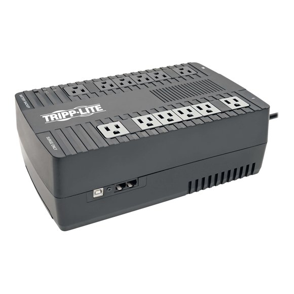 Tripp Lite UPS 750VA 450W Desktop Battery Back Up AVR 50/60Hz Compact 120V USB RJ11 - UPS - AC 120 V - 450 Watt - 750 VA - output connectors: 12