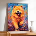 thumbnail image 3 of Chow Chow Dog Art Print Poster, Wall art Painting Decor, Starry Night Van Gogh Art Home Decor Artwork For Bedroom Living Room Bathroom Decor, 3 of 5