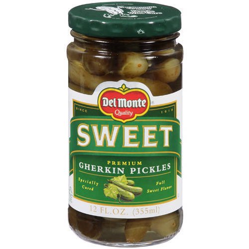 Del Monte Sweet Gherkin Pickles 12 fl. oz. Jar