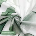 thumbnail image 5 of Leaves Small Stall Shower Curtain 36 x 72, Plant Leaves Narrow Half Size Fabric Vintage Shower Curtains for Chic Bathroom Decor, Modern Cloth Shower Curtain 36 inch, Green, 5 of 6