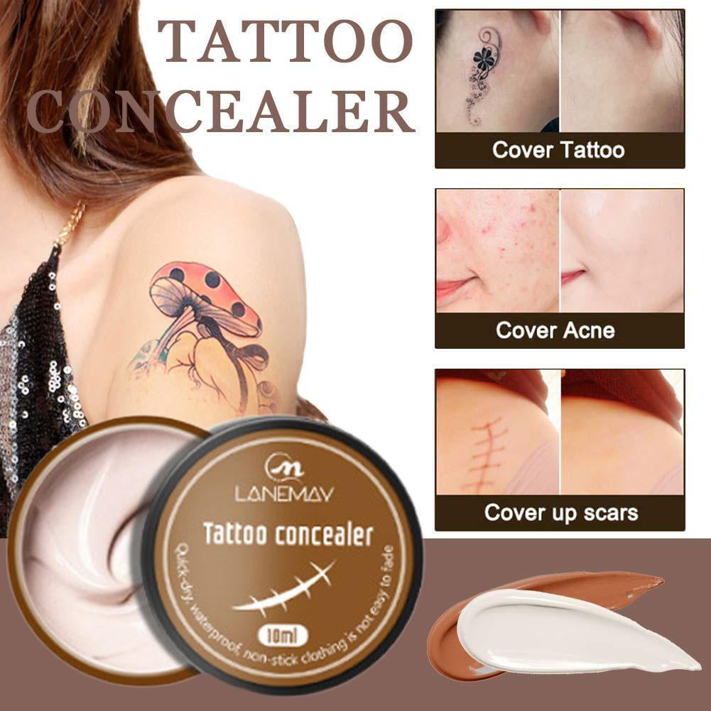 Tattoo Cover Up Makeup Skin Scar Birthmark Waterproof Concealer Primer Creams Walmart