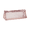 #02 Pink, variant on Grid Mesh Pencil Case with Zipper, Clear Double-layer Pencil Pouch Marker Pouch, Travel Storage Bag, Cute Transparent Stationary Organizer Pen Bag for Adult Office College - #01 Green