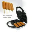 thumbnail image 3 of Corn Dog Maker, 750W Waffle Corn Dog Maker ABS 6 Mini Corn Dogs Machine Non Stick Corn Dog Machine Electric Hot Dog Maker for Home Restaurant Kitchen, 3 of 8