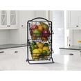 thumbnail image 3 of Gourmet Basics Organización cesta, color negro, 3 of 7