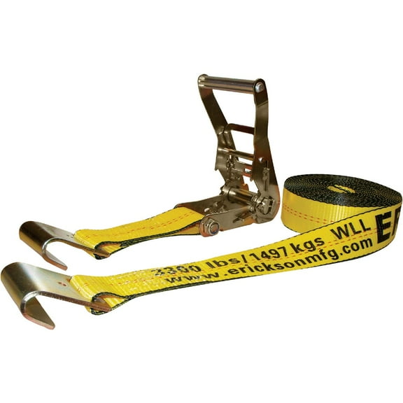 Erickson Ratchet Strap with Flat Hooks