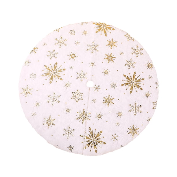 Falda navideña con base y cubierta cálida para alfombra, adorno navideño, tapete navideño para fiesta, nuevo 120cm