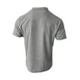 thumbnail image 4 of Caqnni Men's Short Sleeve Polo Shirts Casual Collared Tops for a Classic Look (Grey,3XL), 4 of 7