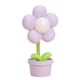thumbnail image 2 of Luz de noche de flores para niños, luz suave, flexión de 360 grados, lámparas de noche con pilas para sala de estar, color morado, 2 of 14