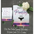 thumbnail image 4 of Inkdotpot Bridal Shower Game 1 Sign+ 30 Size Cards White Nature Girls Night Out Bachelorette Party Panty Game, 4 of 5