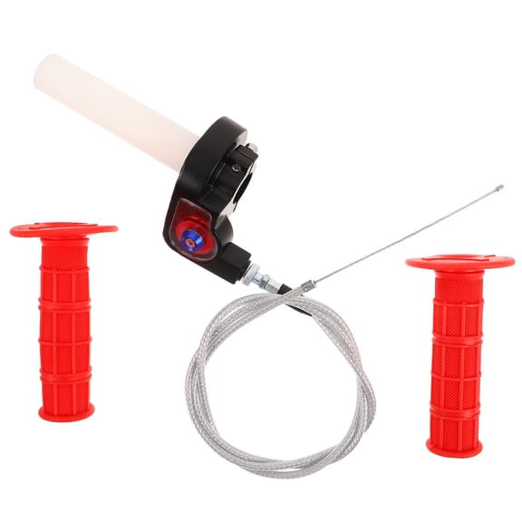 FOMIYES 1Set Motorcycle and Atv Throttle Cable Hand Grip Assorted Color High Precision