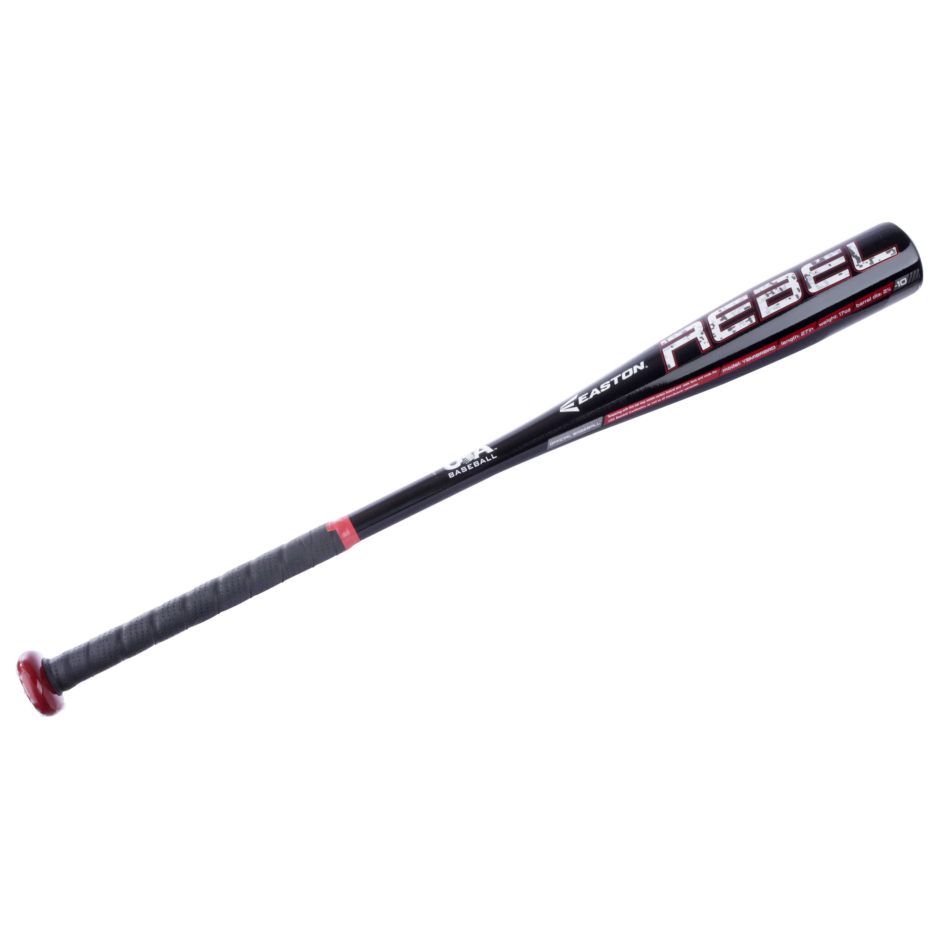 2 1/4" Baril 17 oz 27 in environ 481.93 g Nouveau Easton Rebel YBM18RB Youth Baseball Bat environ 68.58 cm 