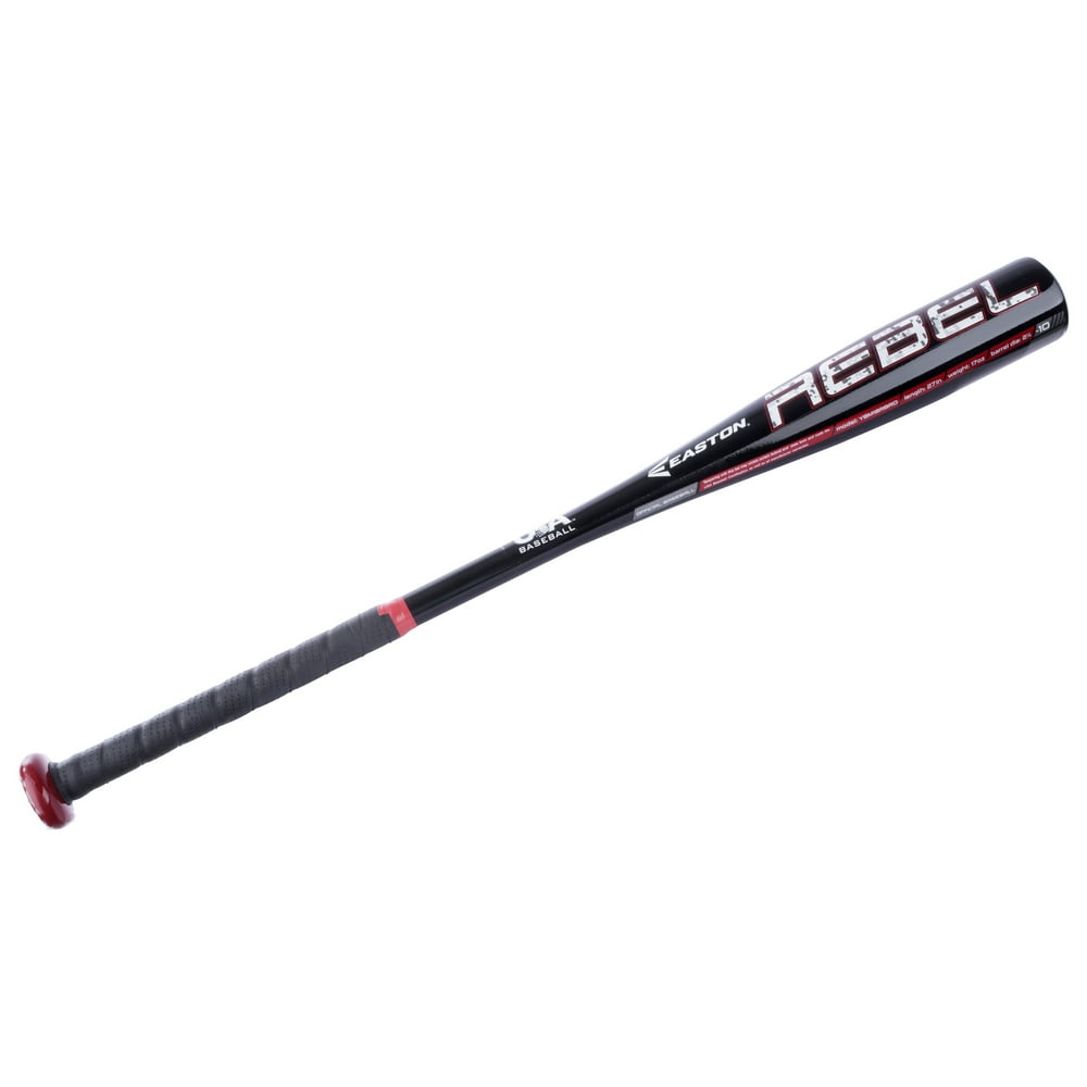 EASTON REBEL 2019 2 1/4" Barrel, USA Youth Baseball Bat, 27" (10
