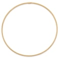 thumbnail image 2 of Diamond2Deal 10K 1.5mm Yellow Gold Slip-on Bangle Bracelet for Women, 2 of 6