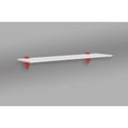 thumbnail image 2 of Wallscapes HSJKIT724RD 24 in. Jazzy Shelf, White & Red, 2 of 5