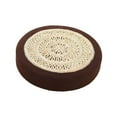thumbnail image 1 of Coussin de Siège Rond Respirant pour Méditation, Coussin de Sol pour Café 50cmx6cm, 1 of 9