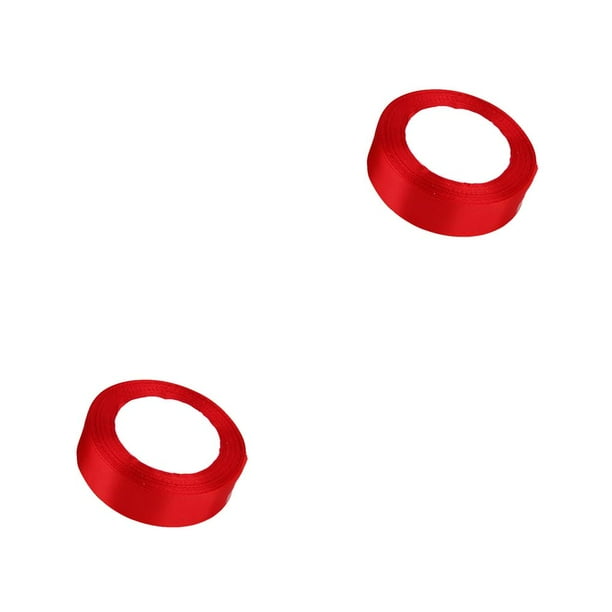 Injueey Paquete Cinta Accesorios para manualidades DIY Cintas de poliéster Navidad Rojo 26 rojo 26 2piezas Injueey CBP273818