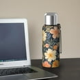 thumbnail image 5 of 20 Oz Pioneer Flower Coffee Tumbler Double Wall Insulated Stainless Steel Water Bottle | Metal Reusable Thermoses Flask with Cup Cap | Leak & Sweat Proof with Anti-Dust Lid, 5 of 7