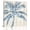 Multicolor, variant on Blue Palm Tree Wall Art Painting on Canvas, Coastal Summer Vintage Canvas Art Home Prints Wall Art Framed Modern Artwork for Living Room Bedroom Wall Decor 8x8in