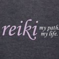 thumbnail image 3 of CafePress - Reiki. My Path. My Life. Long Sleeve T Shirt - Womens Hooded Shirt, 3 of 3