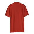 thumbnail image 2 of Ma Croix Mens Pique Polo Shirts Regular Fit Short Sleeve Plain Cotton Tee, 2 of 3
