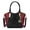 Burgundy, variant on MKF Collection Kristal Women's Tote Bag Signature Vegan Leather Handbag Purse by Mia K - Brown
