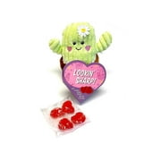 Valentines Day Mini Plush Cactus with Candy
