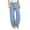 1#Light Blue, variant on Tiijoy Toddler Girls Lightweight Linen Pants Summer Loose Straight Leg Trousers, Sizes 4-14