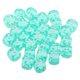 thumbnail image 1 of Juego De 100 Dados De Colores Translúcidos Dados De 6 Lados Para Juego O Aprendizaje Matemáticas Verde Sunnimix D6 Dice Board Game, 1 of 8