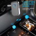 thumbnail image 2 of Adaptador AUX Bluetooth Senkiila para receptor inalámbrico de coche, 2 of 9