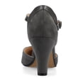 thumbnail image 3 of Journee Womens Olina Round Toe High Block Heel Pumps, Widths Available, 3 of 10