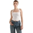 thumbnail image 2 of Camiseta sin mangas SUUKSESS de doble forro con espalda abierta para mujer, 2 of 7
