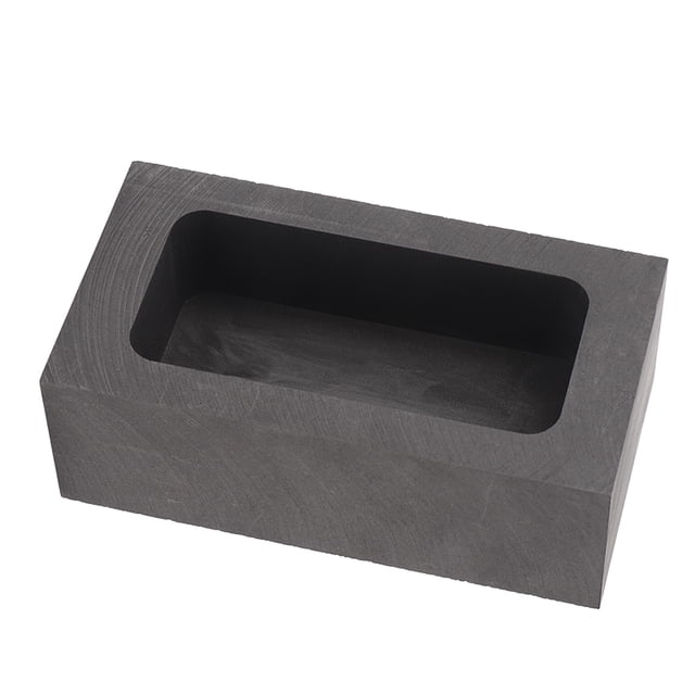 Graphite, Lingot Graphite Moule à Froid Chaud Rapide 35ml Rectangulaire Économie d'Énergie pour le Raffinage