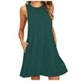 thumbnail image 1 of Wyzesi Robes Roses Grande Taille Maxi pour Femmes Robe Ample Sans Poignets Pyjama de Noël Costume, 1 of 4