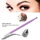 thumbnail image 5 of Qarigey Pluma de maquillaje permanente Manual de un solo extremo 3D Aleación de aluminio Ceja Agujas redondas Bolígrafos Dispositivo de pin Mejoradores de cejas y pestañas, 5 of 6