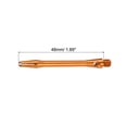 thumbnail image 2 of Uxcell 48mm Dart Shafts, Medium 2BA Thread Aluminum Dart Stems - 9 Pack (Gold Tone), 2 of 5
