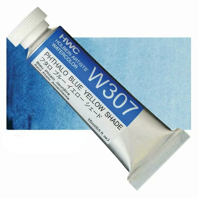 Holbein Acuarelas Profesionales para Artistas, Tubo de 15ml, Ideal para Pintores, Aficionados, Principiantes y Estudiantes, A-W307