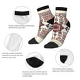thumbnail image 5 of Rocae Fashion Tatreez1 for Premium Adult Socks,Comfortable, Breathable, and Durable Socks, Perfect for Everyday Wear, 5 of 7
