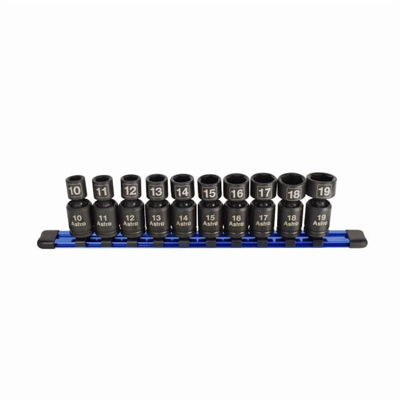 Astro Pneumatic 78319 Stubby Impact Sockets 17mm Hex - Walmart.com