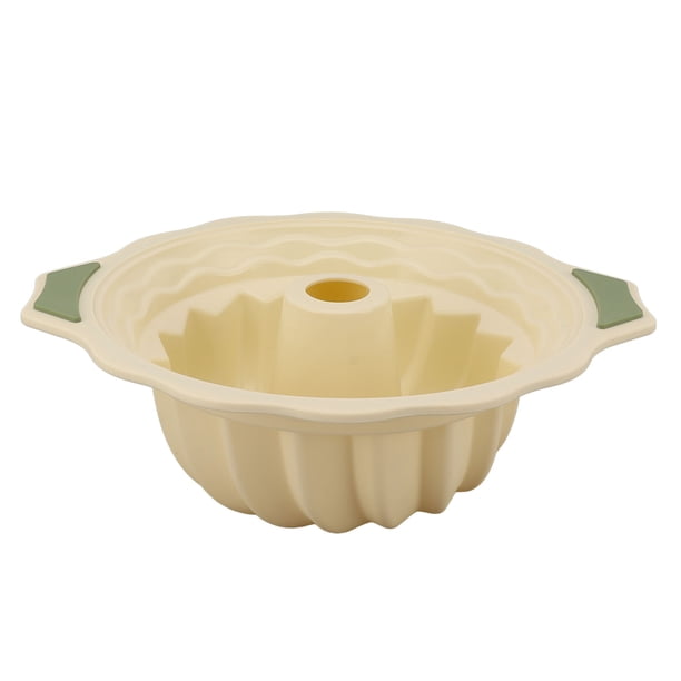 Molde para hornear pasteles redondo resistente multifuncional de silicona resistente al calor molde de pastel reutilizable para el hogar cafetería en forma de espiral