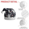 thumbnail image 4 of Salouo Sloths Dancing for Adult Christmas Hat Xmas Holiday Hat Santa Hat for Women & Men Festive Headwear Accessories Fit for Christmas/ New Year/Holiday/Party,1PC, 4 of 6
