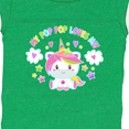 thumbnail image 4 of Inktastic My Pop Pop Loves Me with Cute Rainbow Unicorn Boys or Girls Baby Bodysuit, 4 of 5