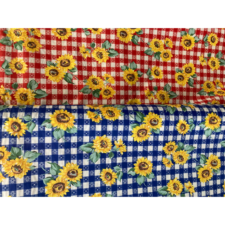 Indian Sunflower Fabric - Urban American Dry Goods Co.