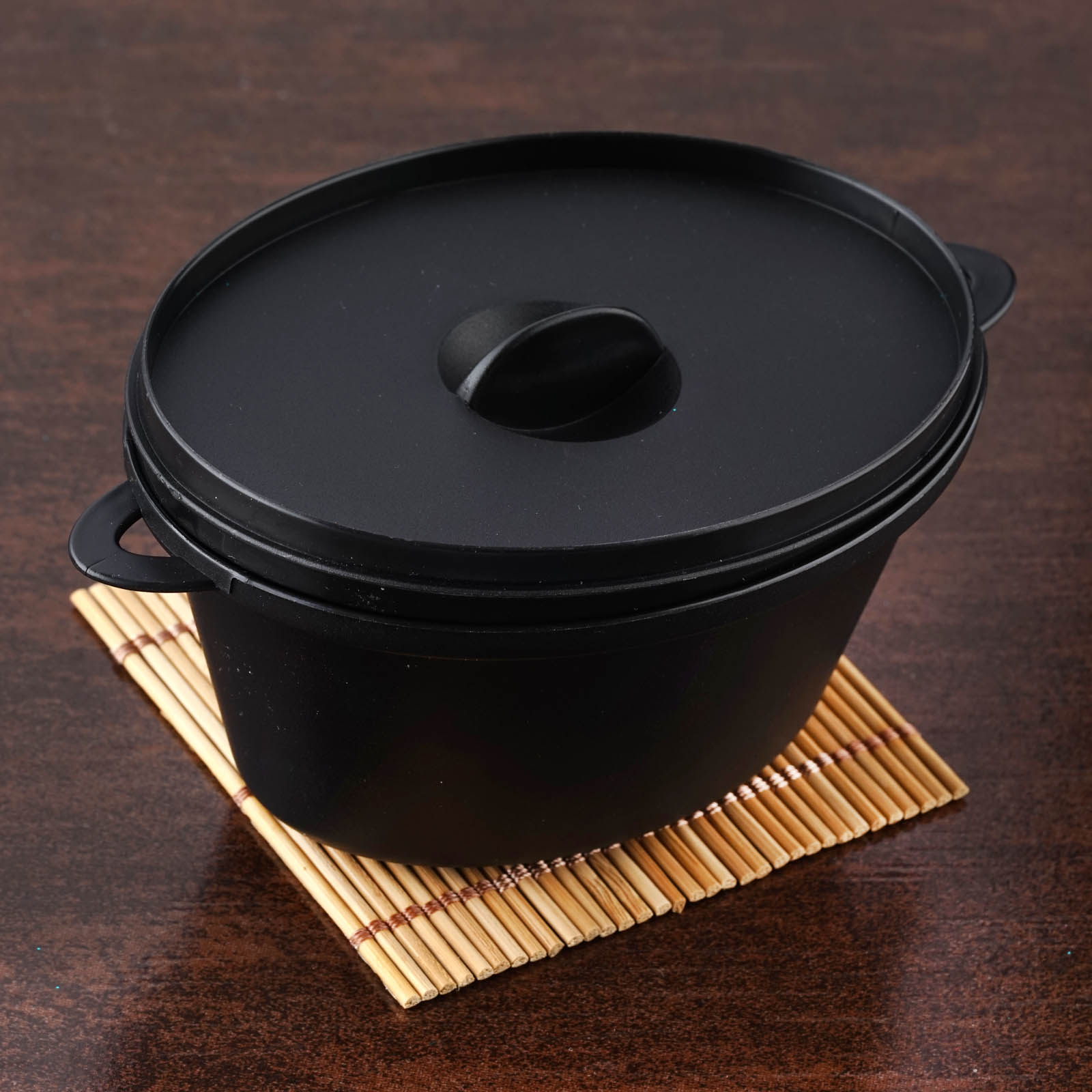 Efavormart 30 Pcs Black Mini Cooking Pots w/ Lid and Handles For